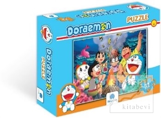 Doraemon 72 Parça Puzzle - 1 Kolektif