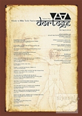 Dörtöğe Felsefe ve Bilim Tarihi Yazıları Hakemli Dergisi Sayı: 2 Yıl: 