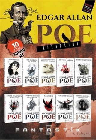 Edgar Allan Poe Seti (10 Kitap Takım) Edgar Allan Poe
