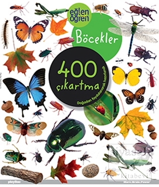 Eğlen Öğren Böcekler 400 Çıkartma Kolektif