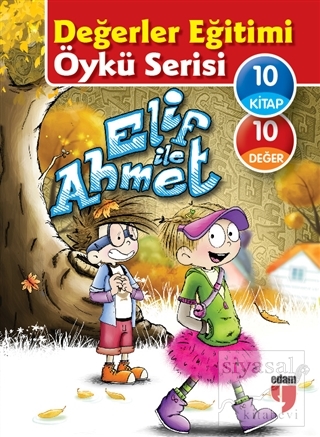Elif ile Ahmet - Değerler Eğitimi Öykü Serisi (10 Kitap Set) Elif Akar