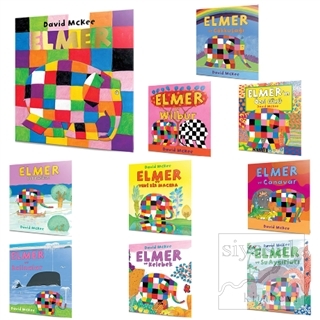 Elmer'ın Renkli Dünyası 10'lu Set (2+Yaş) David McKee