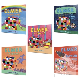 Elmer'ın Yeni Maceralı 5'li Set (2+Yaş) David McKee