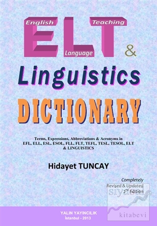 ELT - Linguistics Dictionary Hidayet Tuncay