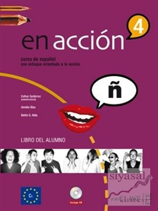 En Accion 4 Libro Del Alumno (Ders Kitabı +Audio Descargable) İspanyol