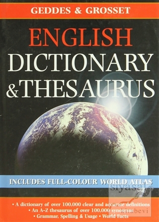 English Dictionary and Thesaurus (Ciltli) Kolektif