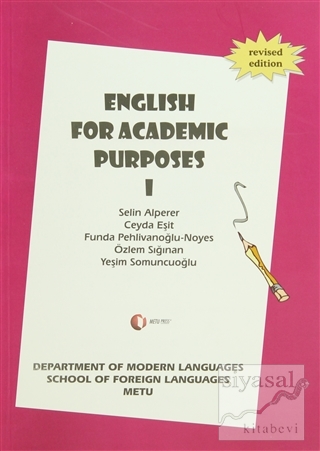 English For Academic Purposes 1 Ceyda Eşit