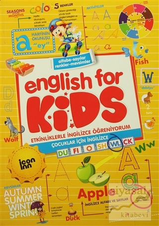 English for Kids - Etkinliklerle İngilizce Öğreniyorum Kolektif