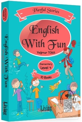 English With Fun Level 4 - 10 Kitap Yağmur Toka