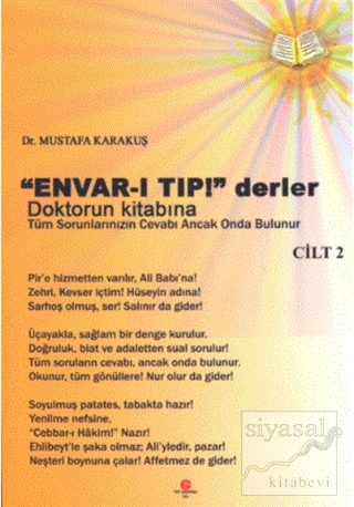 "Envar'ı Tıp!" Derler Doktorun Kitabına Cilt 2 Mustafa Karakuş