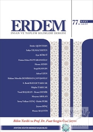 Erdem Atatürk Kültür Merkezi Dergisi Sayı: 77 2019 Kolektif
