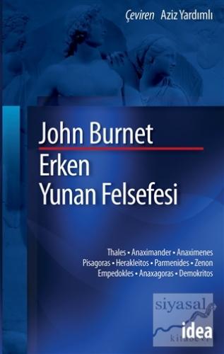 Erken Yunan Felsefesi John Burnet