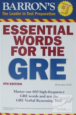 Essential Words for the Gre Philip Geer