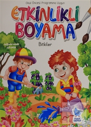 Etkinlikli Boyama - Bitkiler Yasemin Mimir Altunok