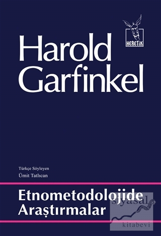 Etnometodolojide Araştırmalar Harold Garfinkel