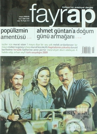 Fayrap Popülist Edebiyat Dergisi Sayı: 15 Mayıs 2009 Kolektif