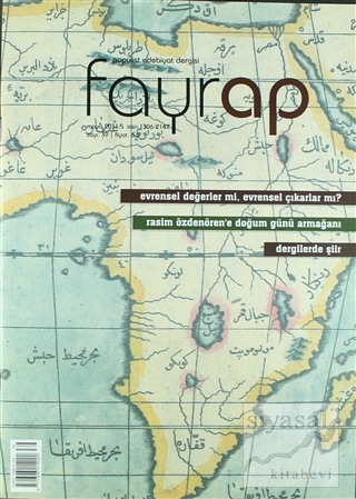 Fayrap Popülist Edebiyat Dergisi Sayı: 39 Mayıs 2011 Kolektif