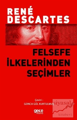 Felsefe İlkelerinden Seçimler Rene Descartes