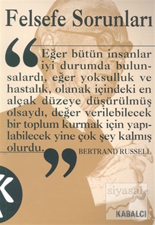 Felsefe Sorunları Bertrand Russell