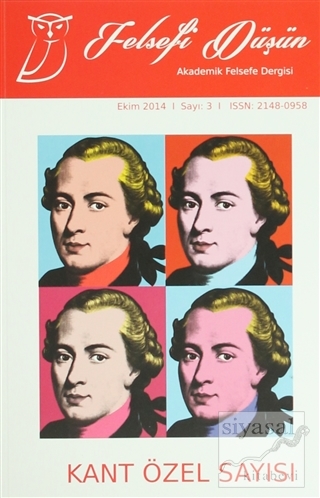 Felsefi Düşün Akademik Felsefe Dergisi Sayı : 3 Ekim 2014 Kolektif