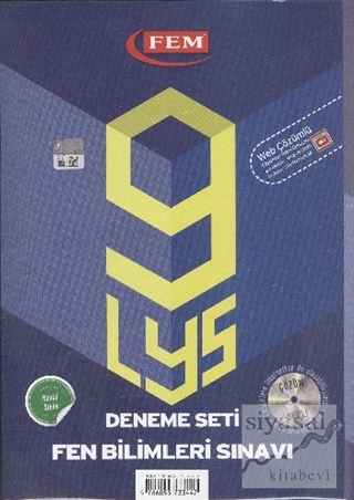 Fem 2014 Çözüm DVD'li LYS 9 Deneme Seti - Fen Bilimleri Sınavı Kolekti