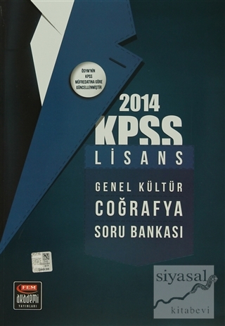 Fem 2014 KPSS Lisans Coğrafya Soru Bankası Kolektif