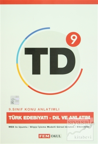 Fem 9. Sınıf Konu Anlatımlı Türk Edebiyatı-Dil ve Anlatım Kolektif