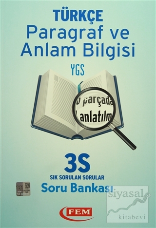Fem YGS 3S Türkçe - Paragraf ve Anlam Bilgisi Sık Sorulan Sorular Bank