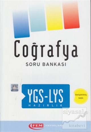 Fem YGS - LYS Coğrafya Soru Bankası Kolektif