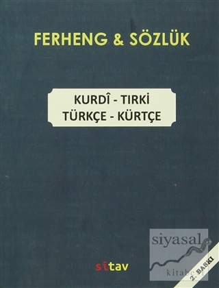 Ferheng - Sözlük / Kurdi -Tirki / Türkçe - Kürtçe Qahir Bateyi
