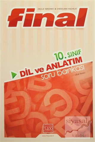 Final 10. Sınıf Dil ve Anlatım Soru Bankası