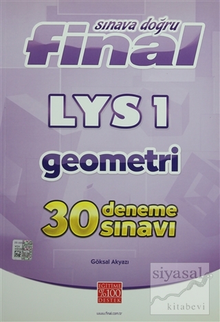 Final LYS 1 Geometri 30 Deneme Sınavı Kolektif