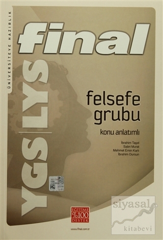 Final  YGS / LYS Felsefe Grubu Konu Anlatımlı