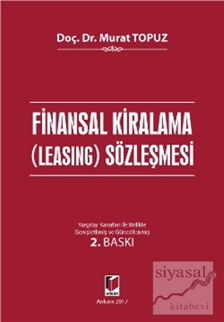 Finansal Kiralama (Leasing) Sözleşmesi Murat Topuz