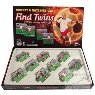 Find Twins Hafıza ve Eşleştirme Oyunu - Oyuncular Serisi 54 Parça