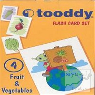 Flash Card Set: 4 (Fruit - Vegetables / Meyveler - Sebzeler) Kolektif