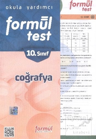 Formül 10. Sınıf Coğrafya Testleri (Yaprak Testler) Komisyon