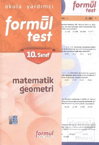 Formül 10. Sınıf Matematik Geometri Testleri (Yaprak Testler) Komisyon