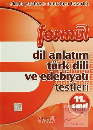 Formül 11. Sınıf Dil Anlatım Türk Dili ve Edebiyatı Yaprak Testleri Ko