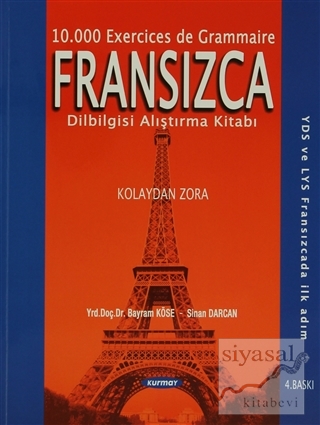 Fransızca Dilbilgisi Alıştırma Kitabı ve Cevap Anahtarı Bayram Köse