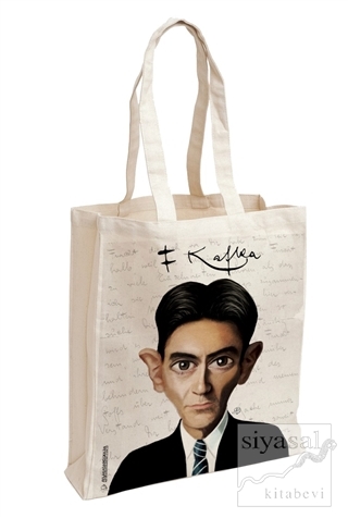 Franz Kafka - Karikatür Aforizma Bez Çanta