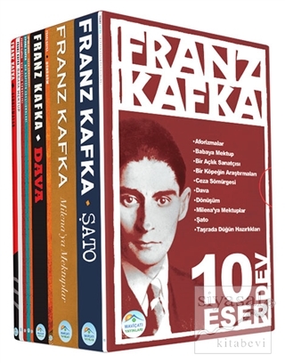 Franz Kafka Seti (10 Kitap) Franz Kafka