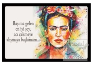 Frida Kahlo Ahşap Poster 1