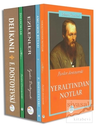 Fyodor Dostoyevski Seti (5 Kitap Takım) Fyodor Mihayloviç Dostoyevski