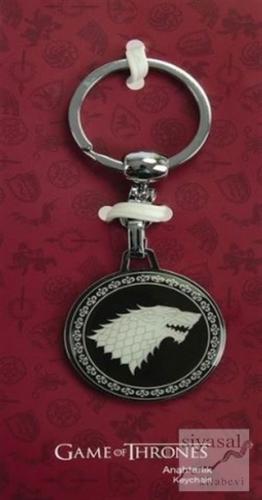 Game Of Thrones Tekli Anahtarlık - Siyah Stark