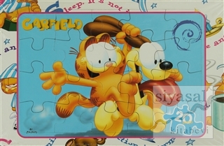 Garfield 4 Kitap Takım Puzzle 20 Parça Kolektif