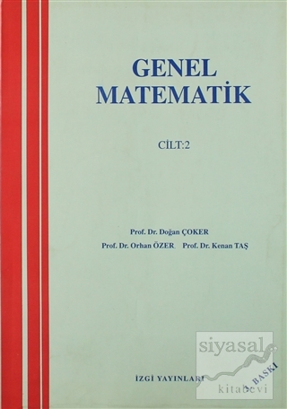 Genel Matematik Cilt: 2 Doğan Çoker