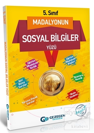 Gezegen Yayınları 5. Sınıf Sosyal Bilgiler Madalyonun Yeni Nesil Yüzü