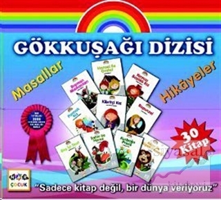 Gökkuşağı Dizisi Masallar Hikayeler - 30 Kitap Takım Kolektif