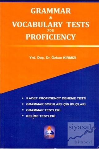 Grammar - Vocabulary Tests for Proficiency Özkan Kırmızı